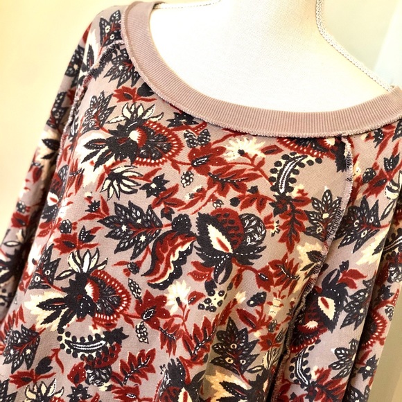 Free People Go On Get Floral Top - Picture 7 of 8